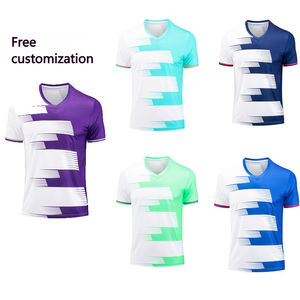 Maillots d'équipe de volley-ball professionnels pour hommes, entièrement sublimés, unisexes, personnalisés, à séchage rapide, pour badminton et volley-ball - Product Image 2