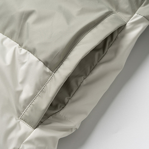 Chaqueta de Invierno Acolchada para Hombre, Directo de Fábrica, con Logotipo Personalizado Impreso, Estilo Urbano, Impermeable, con Capucha, de Tela de Lona Acolchada - Product Image 6