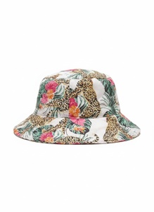Chapeau Bob d'Été Léger et Respirant en Coton et Lin avec Blocs de Couleurs et Nœud, Chapeau de Soleil Tendance Personnalisé pour Hommes et Femmes Unisexe - Product Image 5