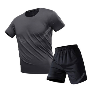 Ensemble T-shirt et short unisexe personnalisé, dernier design, 100% coton, décontracté, deux pièces, 240 grammes, imprimé, tricoté, pour hommes et femmes - Product Image 5