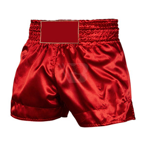 Pantalones Cortos de Muay Thai y MMA para Hombre, Talla Grande, Tejido Oxford Transpirable, Antiarrugas, de Secado Rápido, Tejido de Punto, Largo hasta la Rodilla, con Cordón Ajustable - Product Image 2