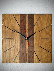 Handmade Wooden <b>Clock</b> Decorative Modern Wall <b>Clock</b> Affordable Wooden Home Styling Accessory - Product Image 5