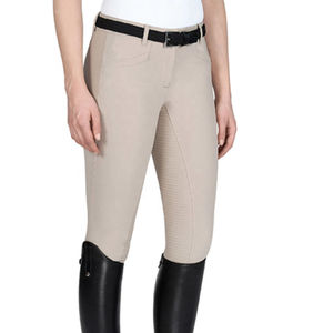 Pantalones de Montar a Caballo para Hombre, Diseño de Primera Calidad, Color Gris Oscuro, Transpirables, Corte Ajustado, Cierre de Gancho y Bucle, Bolsillos Laterales y Traseros, Logotipo Personalizado, Equitación - Product Image 6