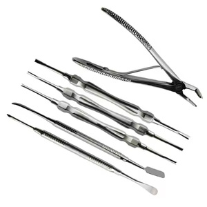 Herramientas de Cirugía Veterinaria para Mascotas, Juego Completo de Instrumentos de Tejido Blando Reutilizables de Acero Inoxidable para Operaciones en Perros, Certificado CE ISO - Product Image 4