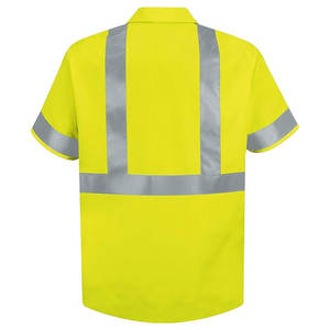 Camisetas de seguridad de alta visibilidad, camisetas de manga larga reflectantes para construcción, ropa de trabajo de alta visibilidad para hombres, ropa de trabajo. - Product Image 2