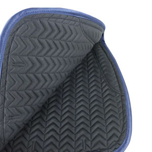 Tapis de selle légers en cuir OEM, teint uni, avec rembourrage en PVC et polyester, doublure en polycoton, pour saut d'obstacles - Product Image 4