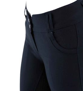 Pantalones de Equitación para Mujer de Secado Rápido, Impresos en 3D, con Asiento Completo de Silicona Antideslizante, Cintura Alta, Ajuste Elástico, Spandex, Poliéster - Product Image 1