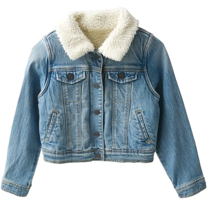 Winter New Design Corduroy Denim Boys <b>Jackets</b> 100% Cotton Lambswool Thickened Warm Kids Jeans <b>Jackets</b> - Product Image 1