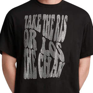 เสื้อยืดคอกลมแขนสั้นลายสก็อตผู้ชาย ผ้าโพลีเอสเตอร์ 100% พิมพ์ลายโลโก้ด้วยรีดร้อนแบบกำหนดเอง ผ้าถักสไตล์ฮิปฮอป - Product Image 4