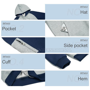 Sweat-shirts pour hommes en coton mélangé, marque privée, matériau durable, faible MOQ - Product Image 3