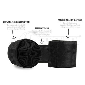 Bandes de genou en néoprène de qualité supérieure pour la musculation et les entraînements de force - Product Image 6
