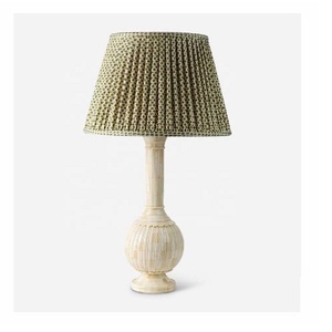 Haute Qualité Indigo Mosaïque Moderne Sculpté À La Main Décoratif Os Lampes De Table Os Incrustation Lampe De Table Base Nuit Lampe De Table - Product Image 4