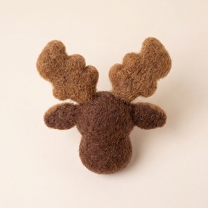 Adorno Navideño de Fieltro en Forma de Alce, Hecho a Mano, Decoración Rústica, Set de Regalo para Niños, Venta al Por Mayor - Product Image 5