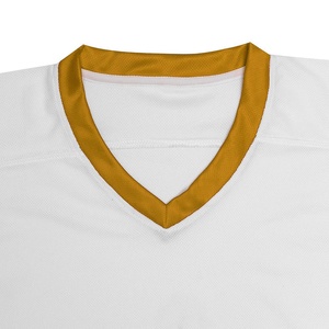 Jersey de Hockey sobre Hielo Personalizado para Hombre, 100% Poliéster, Tejido de Malla de Secado Rápido, Impresión Digital, Mangas Completas, Posiciones para Logotipo OEM, Deportivo - Product Image 6