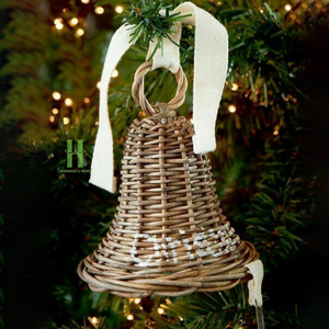 Clochettes de Noël vintage en métal, or et argent, pour décoration de sapin, ornement suspendu, cloche artisanale pour couronne de Noël, bricolage et décoration de fêtes - Product Image 3