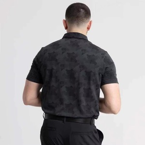 Chemises polo en coton Pima à manches courtes pour homme, t-shirts polo pour homme - Product Image 4