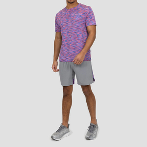 เสื้อยืดโลโก้สั่งทำพิเศษสำหรับฤดูร้อน ผ้าเจอร์ซีย์คอตตอน 100% 200 กรัม ระบายอากาศได้ดี แห้งเร็ว ยืดหยุ่น เหมาะสำหรับการฝึกกีฬา เสื้อยืดผู้ชาย - Product Image 5