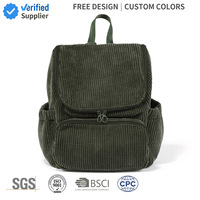 Großhandel 13L Niedlicher Kinder-Cord-Rucksack Leichter Kindergarten-Schüler-Rucksack Cord-Rucksack nach Maß für Kinder