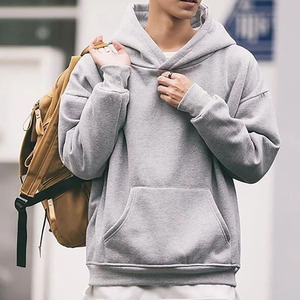 Custom Heavyweight Oversized Hoodie 100% Cotton Fleece Pullover Men Hip Hop <b>Blank</b> Hoodie OEM Manufacturer - Product Image 6