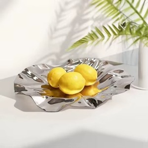 Bol de service en métal personnalisable en gros, adapté aux collections d'accessoires de cuisine modernes - Product Image 4