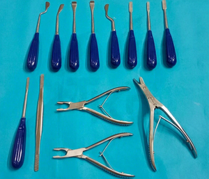 Ensemble d'instruments de rhinoplastie en acier inoxydable allemand, pour chirurgie nasale et chirurgie plastique, réutilisable, autoclavable, CE ISO - Product Image 5