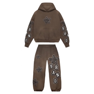 Custom Tracksuit Set Lightweight Hooded <b>Jacket</b> And Pants Set Custom Logo OEM Service Low MOQ OEM Service - Product Image 4