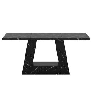 Tavolo da Pranzo Moderno Rettangolare con Piano in Pietra, Arredamento per Casa, Appartamento o Villa - Product Image 2