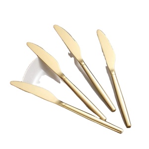 Couteau à tartiner haut de gamme en nacre avec manche artistique en argent pour ensemble de couverts de luxe et vaisselle décorative - Product Image 1