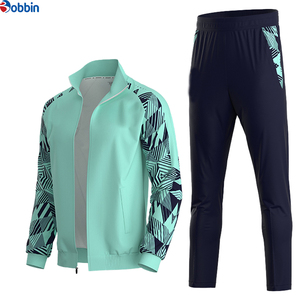 Chaqueta de Fútbol de Poliéster con Logotipo Impreso de Diseño Personalizado de Alta Calidad, Chaqueta de Entrenamiento Cómoda con Cremallera Completa, Chándal de Fútbol - Product Image 4