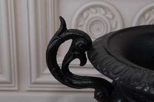 Maceta metálica elegante, maceta metálica de lujo, maceta metálica moderna, maceta metálica de hierro, maceta metálica de acero - Product Image 4