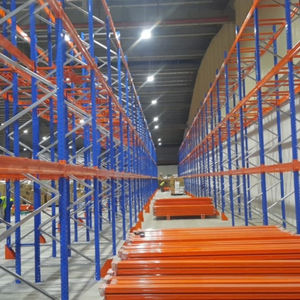 Radio Shuttle Rack Automated High Density <b>Storage</b> <b>System</b> for Efficient Pallet Handling in Warehouse Operations - Product Image 1