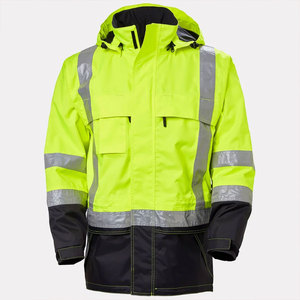 Hi Vis Construction Safety Uniforms Reflecting <b>Jacket</b> Coats Workwear High Visibility Safety Clothing Security <b>Worker</b> <b>Jackets</b> - Product Image 3