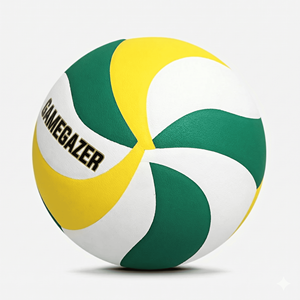 Balón de Voleibol GAMEGAZER MS-VB-1043 de PU, Duradero y Ligero, Talla 5, Peso 260-280G, Circunferencia 650-670MM, Personalizable, Cosido a Máquina - Product Image 2
