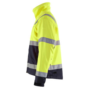 Chaqueta de Seguridad Reflectante de Invierno con Capucha y LED Frontal de la Mejor Calidad, con Diseño y Talla Personalizados, Poliéster Ecológico - Product Image 3