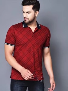 Polo à manches courtes de haute qualité avec logo personnalisé pour homme, prix de gros - Product Image 4
