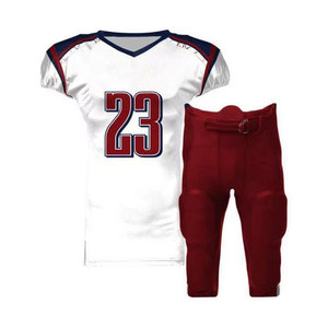 Uniforme de Fútbol Americano de Último Estilo, Personalizable, 100% Poliéster, Transpirable, de Secado Rápido, Antibacteriano, Calidad Premium - Product Image 3