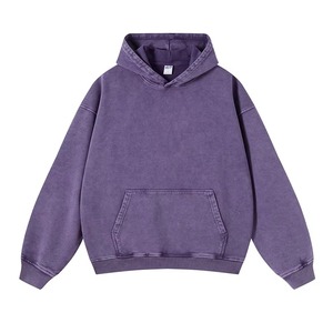 Sweat à capuche personnalisé pour homme et femme, en molleton de coton surdimensionné, style streetwear, vente en gros - Product Image 5