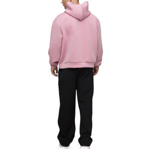 Sudadera con Capucha Extra Grande para Hombre, de Algodón y Felpa, Color Sólido, Estilo Urbano, para Venta al Por Mayor, OEM, Marca Privada - Product Image 2