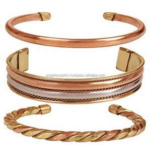 Bracelet magnétique en cuivre pour soulager la douleur, accessoire de mode élégant pour hommes et femmes avec une finition de qualité supérieure - Product Image 6