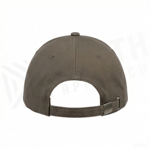 Gorra de Béisbol Unisex de 6 Paneles con Logotipo Bordado en el Panel Frontal, Diseño Ajustado, Estilo Casual, Tela de Sarga, Gorra para Adultos - Product Image 2