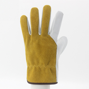 Gants de conducteur en cuir de qualité supérieure, logo personnalisé, OEM, ODM, cuir véritable souple, gants de travail durables et protecteurs, fabricant - Product Image 5