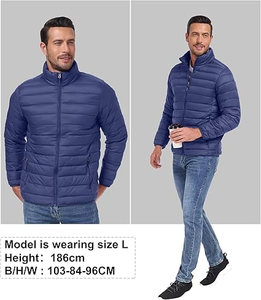Veste matelassée en toile enduite de qualité supérieure, protection anti-UV, fermeture éclair, design unisexe, disponible dans toutes les couleurs et styles - Product Image 5
