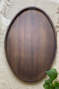 Nueva y elegante bandeja de madera para servir, bandejas de madera de nogal para decoración del hogar y servicio de catering DE LA India - Product Image 3