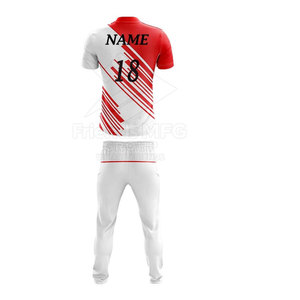 Uniforme de Cricket de Manga Corta con Logotipo Personalizado, Poliéster Transpirable de Alta Calidad, Color y Diseño Personalizados, Servicio OEM - Product Image 3