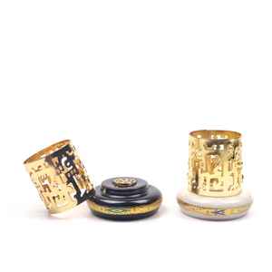 Quemador de Incienso de Lujo con Forma de Luna Creciente, Mabkhara Árabe, Quemador de Oud, Decoración Islámica para el Hogar, Porta Fragancias para Ramadán - Product Image 2