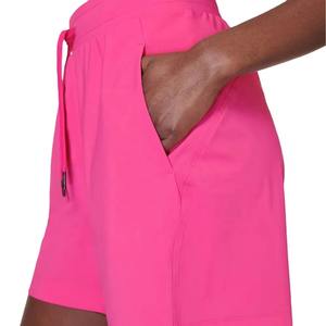 กางเกงขาสั้นแฟชั่นฤดูร้อนสำหรับผู้หญิง เอวกลาง ผ้าฝ้าย ระบายอากาศ แห้งเร็ว กางเกงวิ่งสีพื้น กางเกงจ็อกเกอร์สำหรับออกกำลังกายและพักผ่อน - Product Image 6