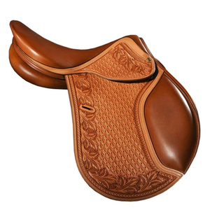 Silla de montar inglesa de diseño occidental para equitación, de madera, cuero de primera calidad, personalizable, duradera y certificada. - Product Image 6