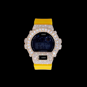 High Quality End Moissanite Diamond <b>Watch</b> Fully <b>Iced</b> <b>Out</b> Luxury Fashion Jewelry Style Wristwatch for Men Available For Sale - Product Image 2