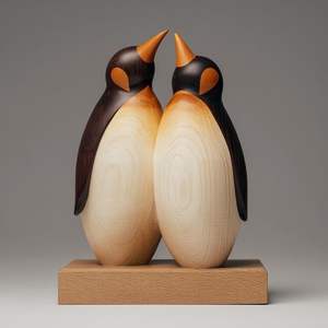 Escultura de Madera Hecha a Mano, Adorno Decorativo para el Hogar de la India por RR Enterprises - Product Image 6