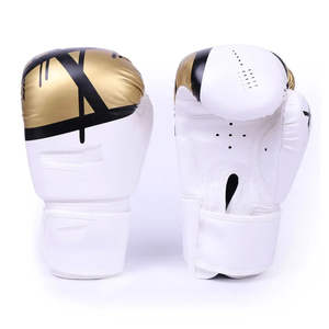 Gants de boxe unisexes de style professionnel 2026 de haute qualité en cuir synthétique respirant pour l'entraînement en extérieur - Product Image 3